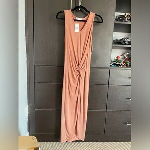 The Vanity Room V-Tank dress, NWT, S, nude